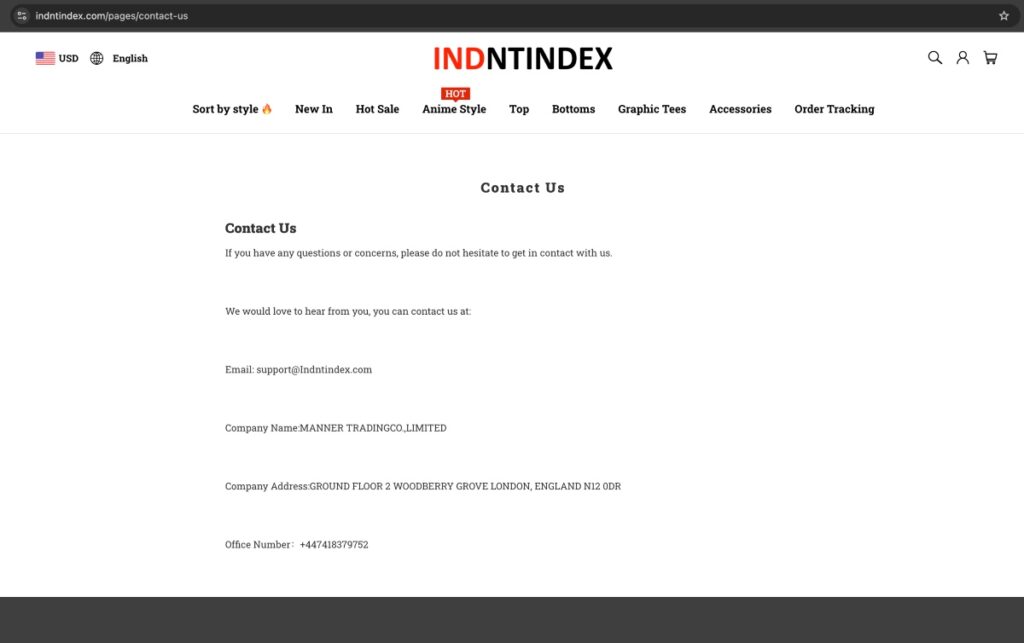 Indntindex Scam Or Genuine Indntindex Review Indntindex parent company name and address | De Reviews