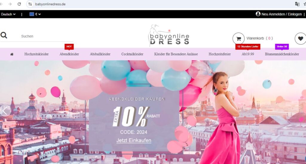 Let | De Reviews's Find Out Babyonlinedress is Fake Or Real Through This Babyonlinedress Review.