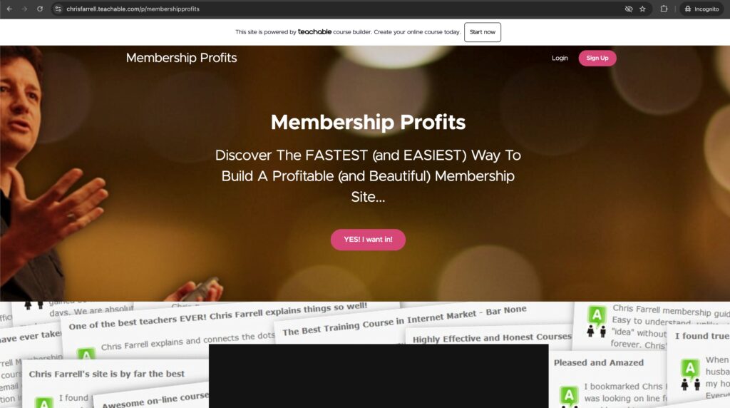 Membership Profits by Chris Farrell Review: Pros, Cons and detailed analysis
