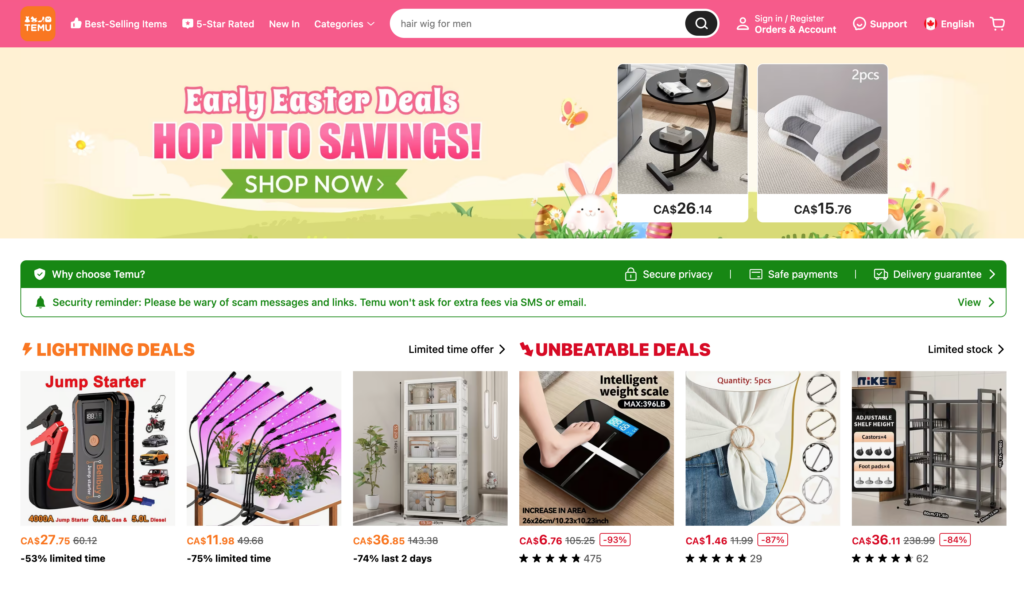 Temu.com Review | Temu.com scam or legit?