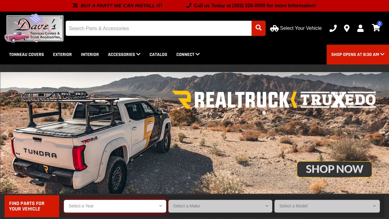 Screenshot of Davestonneaucovers.com
