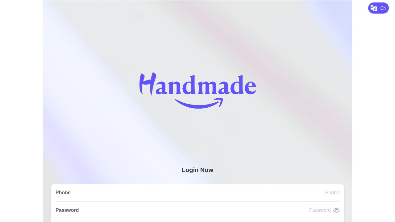 Screenshot of Handmadexbla.com