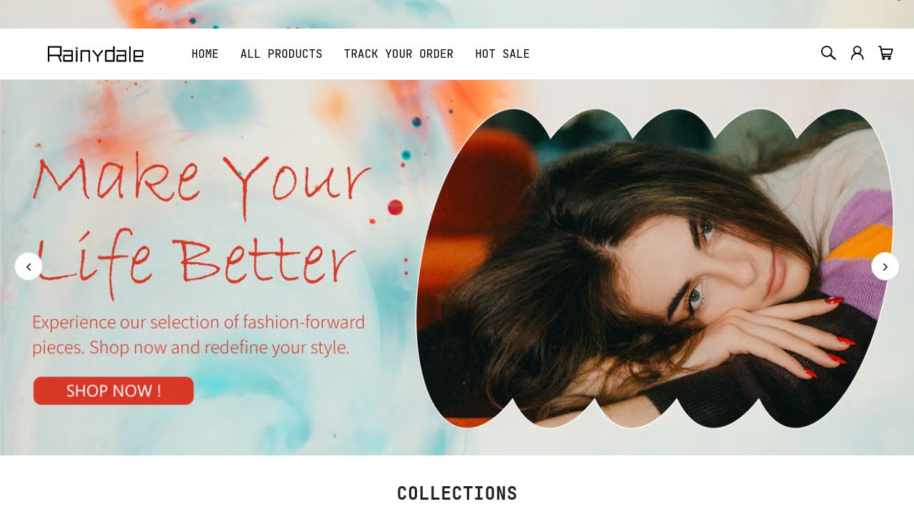 Screenshot of Rainydale.co.uk