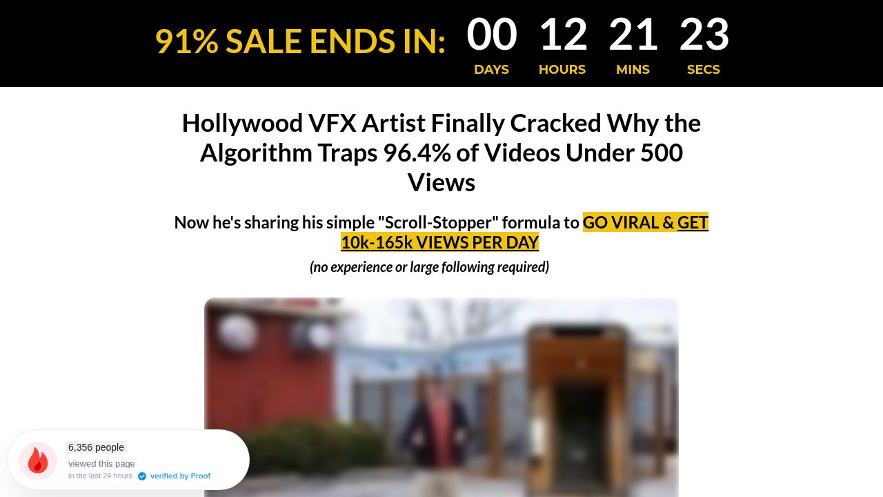 Screenshot of Viral-strategies.com