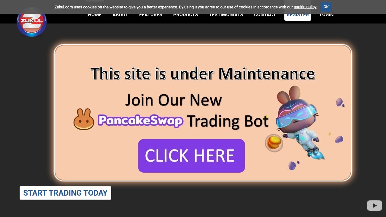 Screenshot of Zukul.com