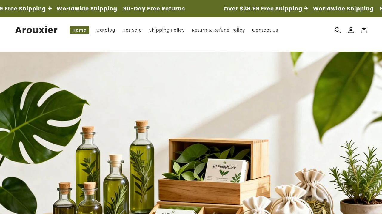 Screenshot of Arouxier.com