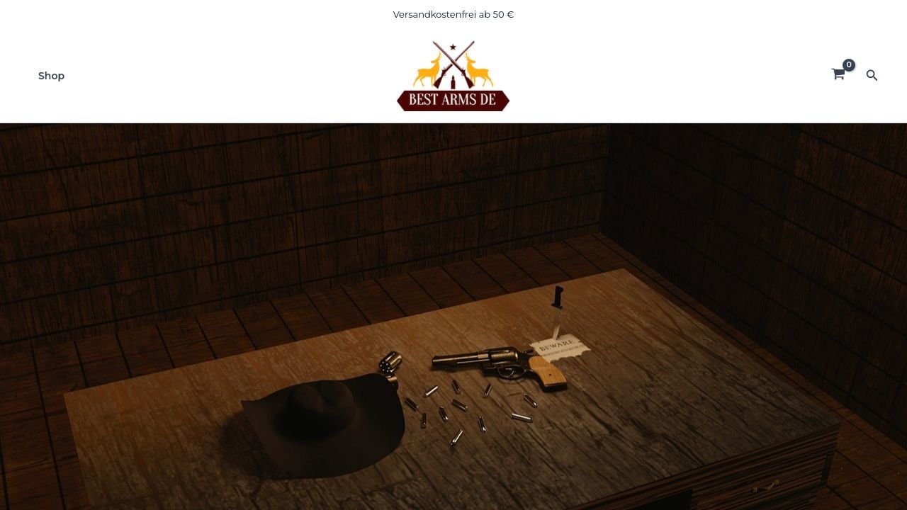 Screenshot of Bestarms-de.com