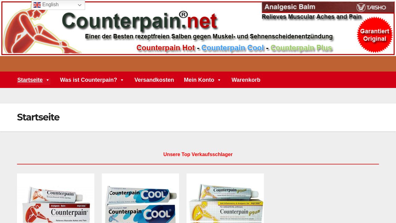 Screenshot of Counterpain.net