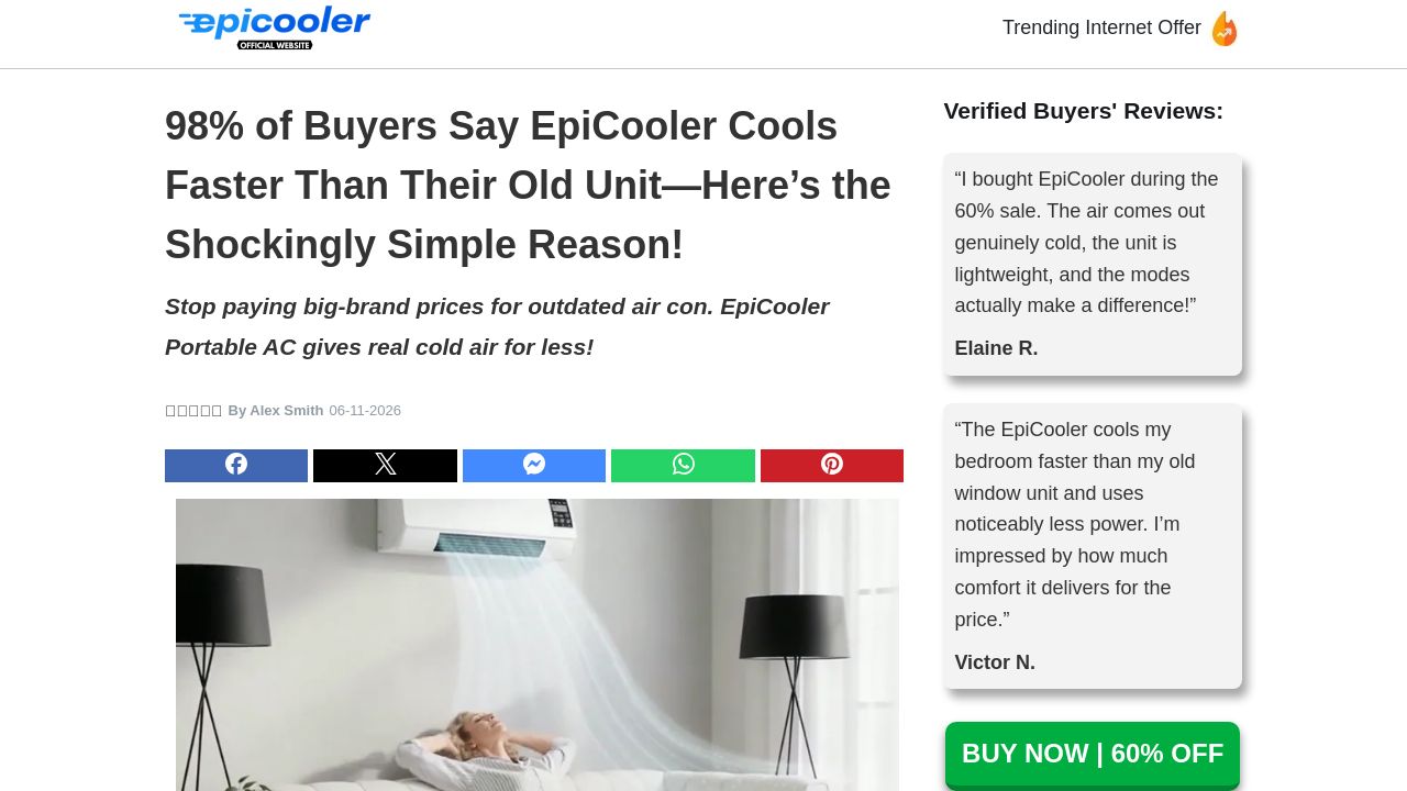 Screenshot of Epicoolerportable.com