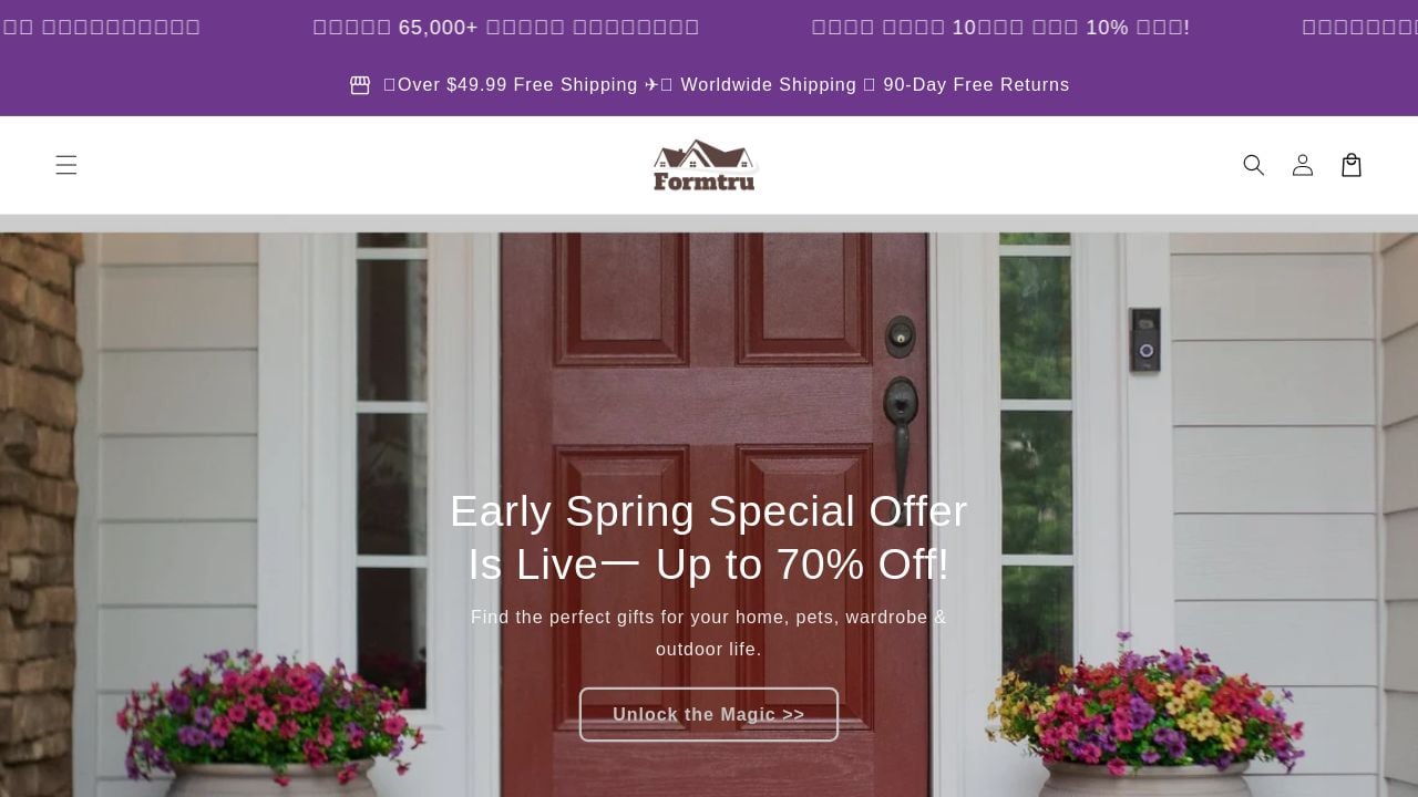 Screenshot of Formtru.com