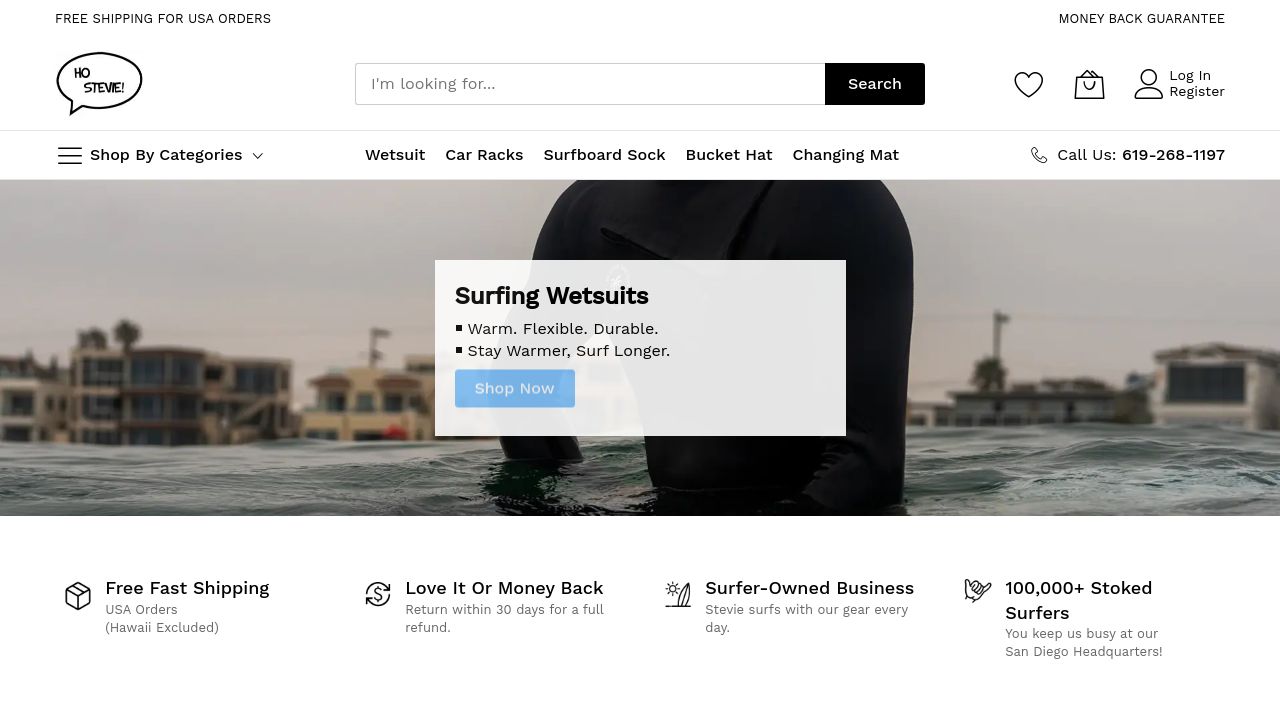 Screenshot of Hostevie.com