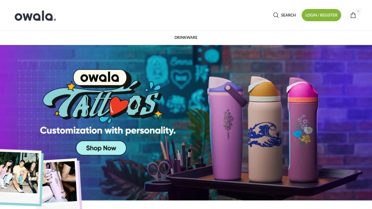 Screenshot of Owalalife-us.com