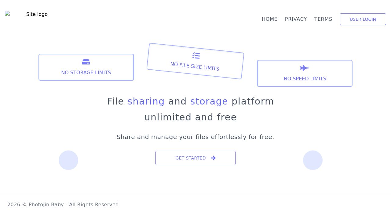 Screenshot of Photojin.baby
