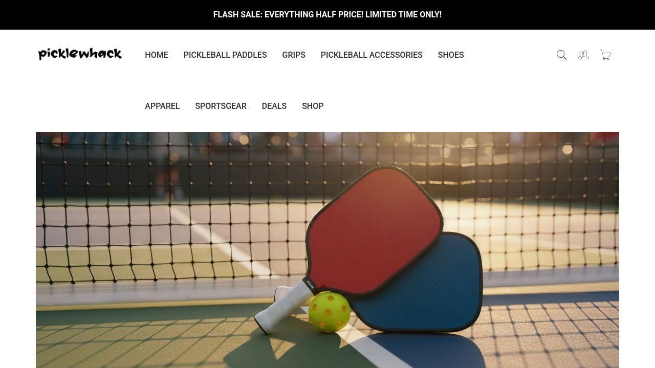 Screenshot of Picklewhack.com