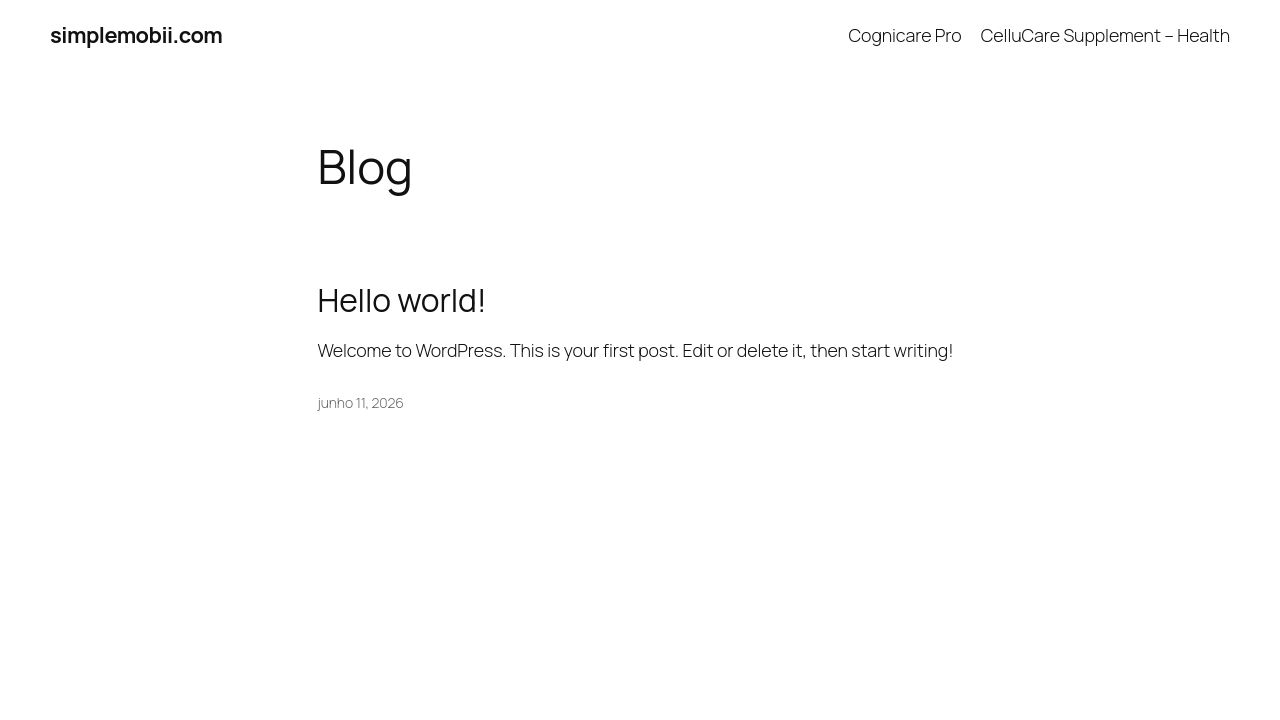 Screenshot of Simplemobii.com