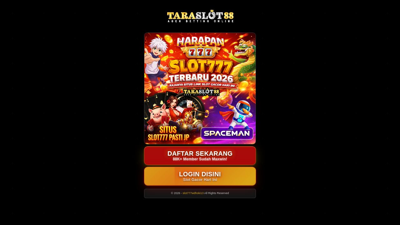 Screenshot of Slot777wdhoki13.site