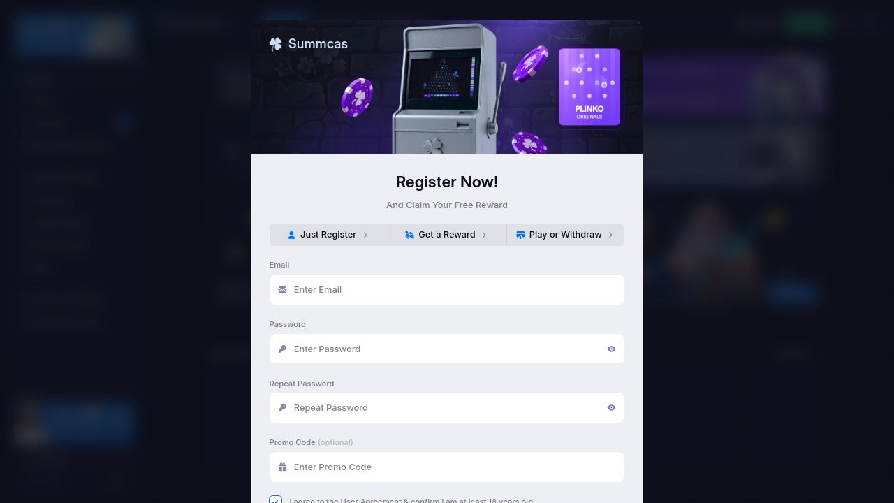 Screenshot of Summcas.com