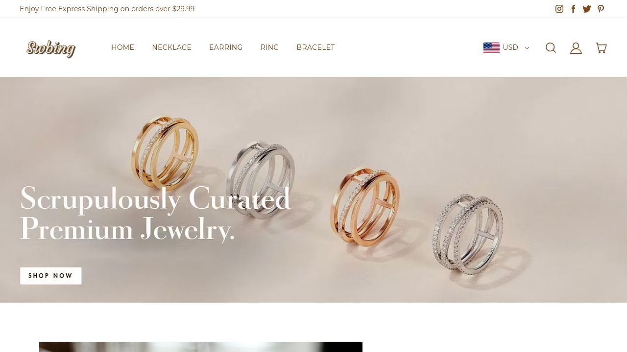 Screenshot of Swbing.com