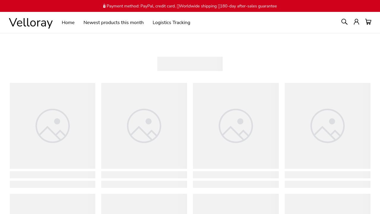 Screenshot of Velloray.com