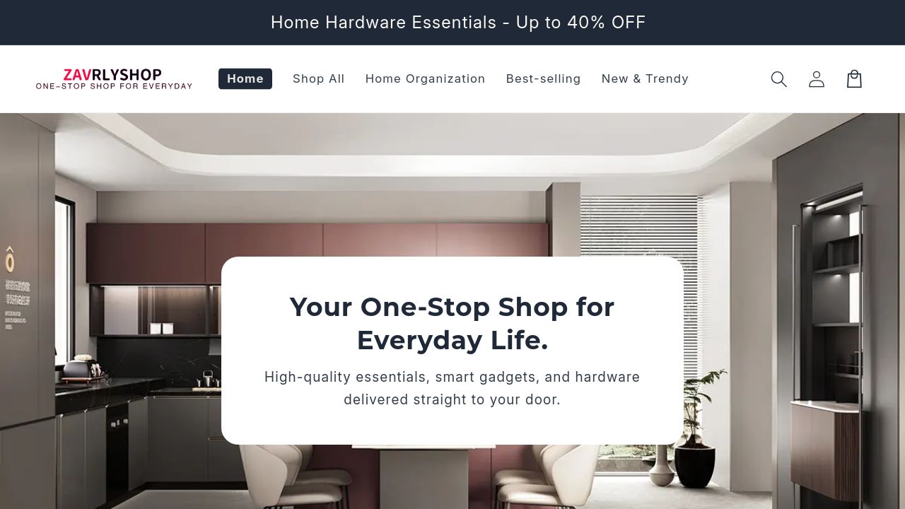 Screenshot of Zavrlyshop.com
