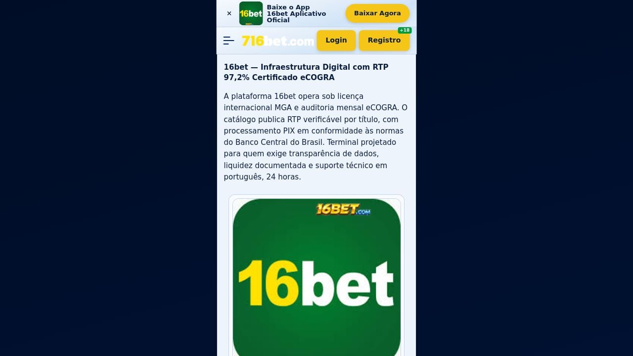 Screenshot of 16betsorte.com