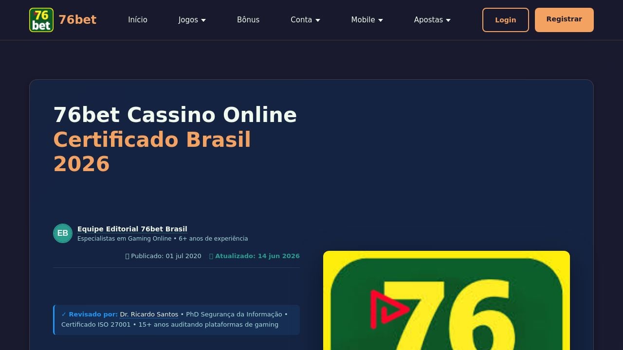 Screenshot of 76bet17.com
