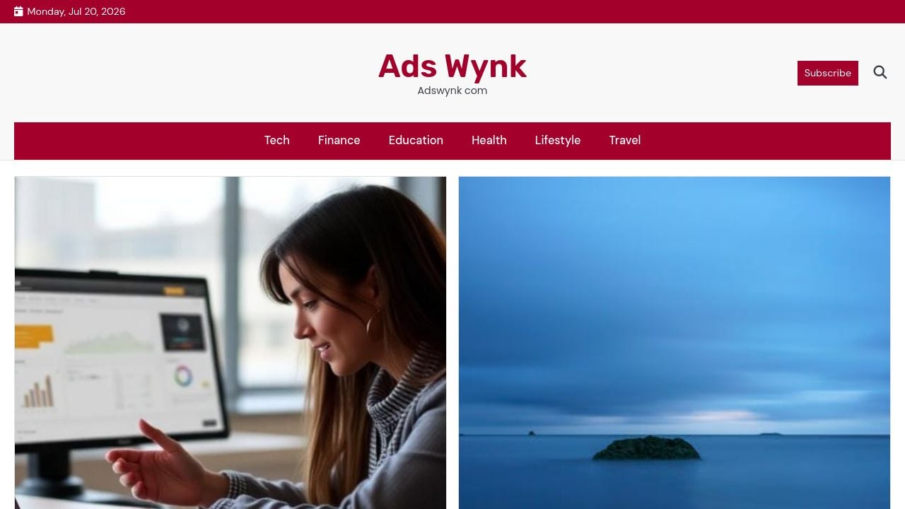 Screenshot of Adswynk.com