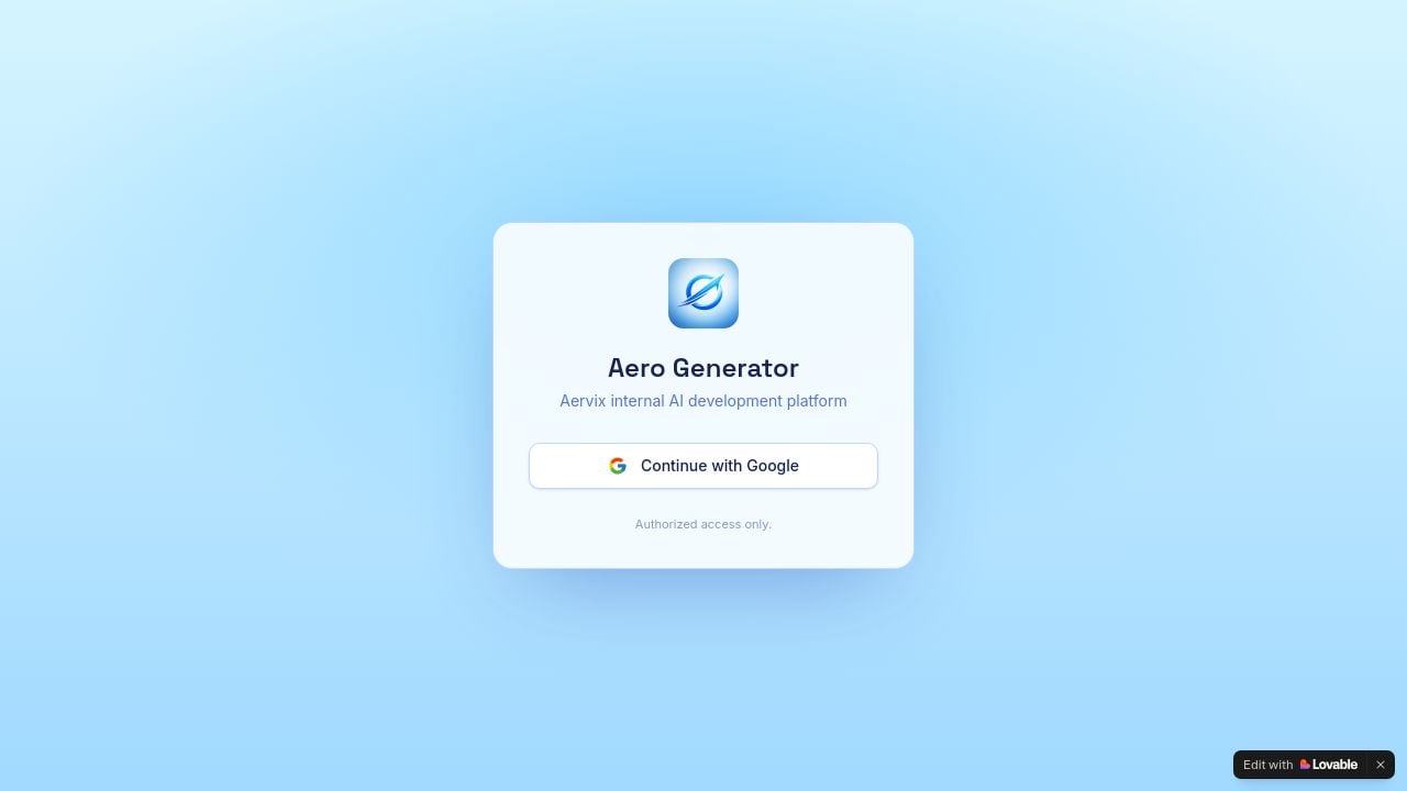 Screenshot of Aero-dev.cc