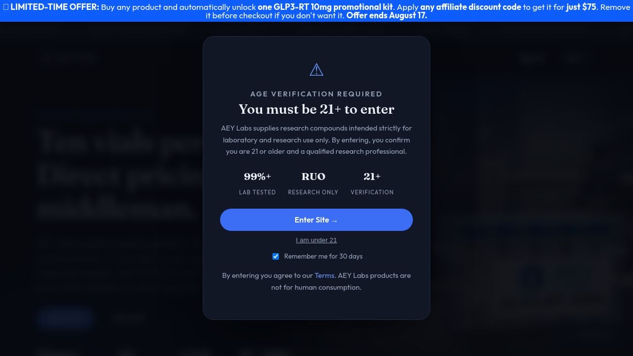 Screenshot of Aeylabs.org