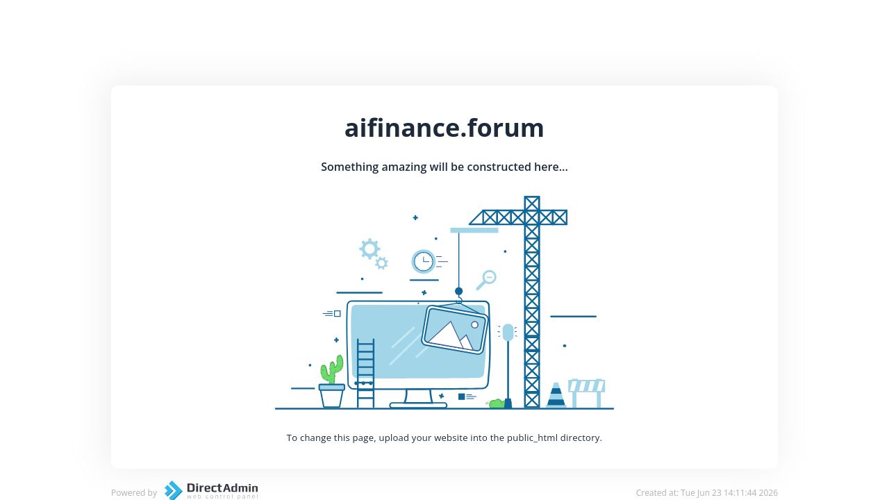 Screenshot of Aifinance.forum