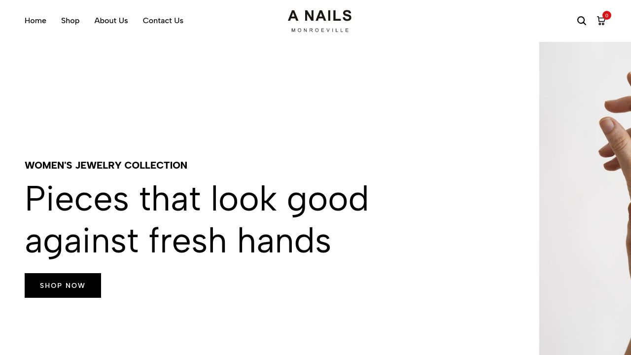Screenshot of Anailsmonroeville.com