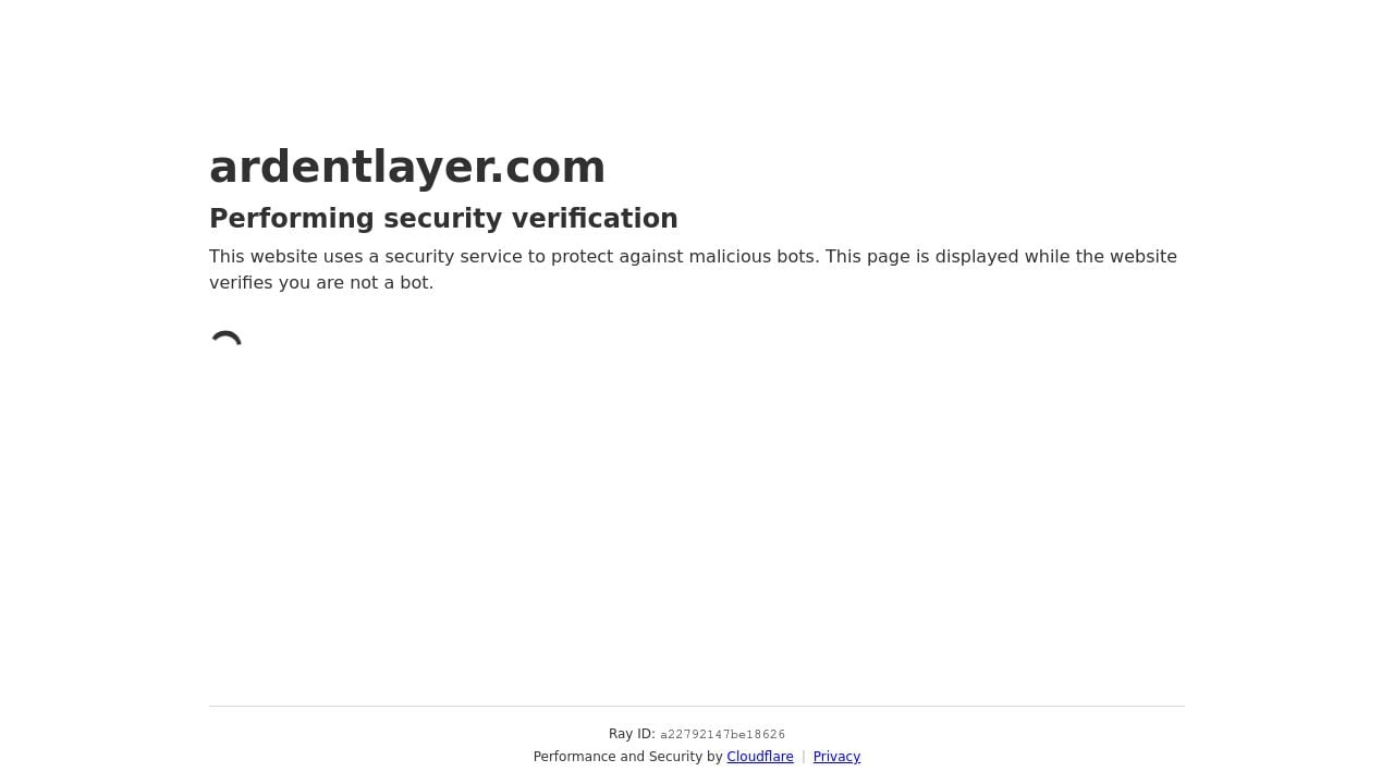 Screenshot of Ardentlayer.com