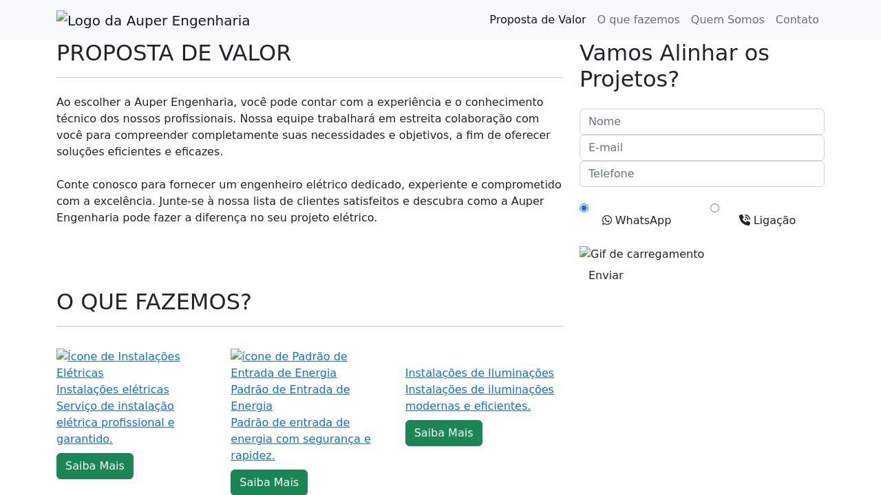 Screenshot of Auperengenharia.com.br