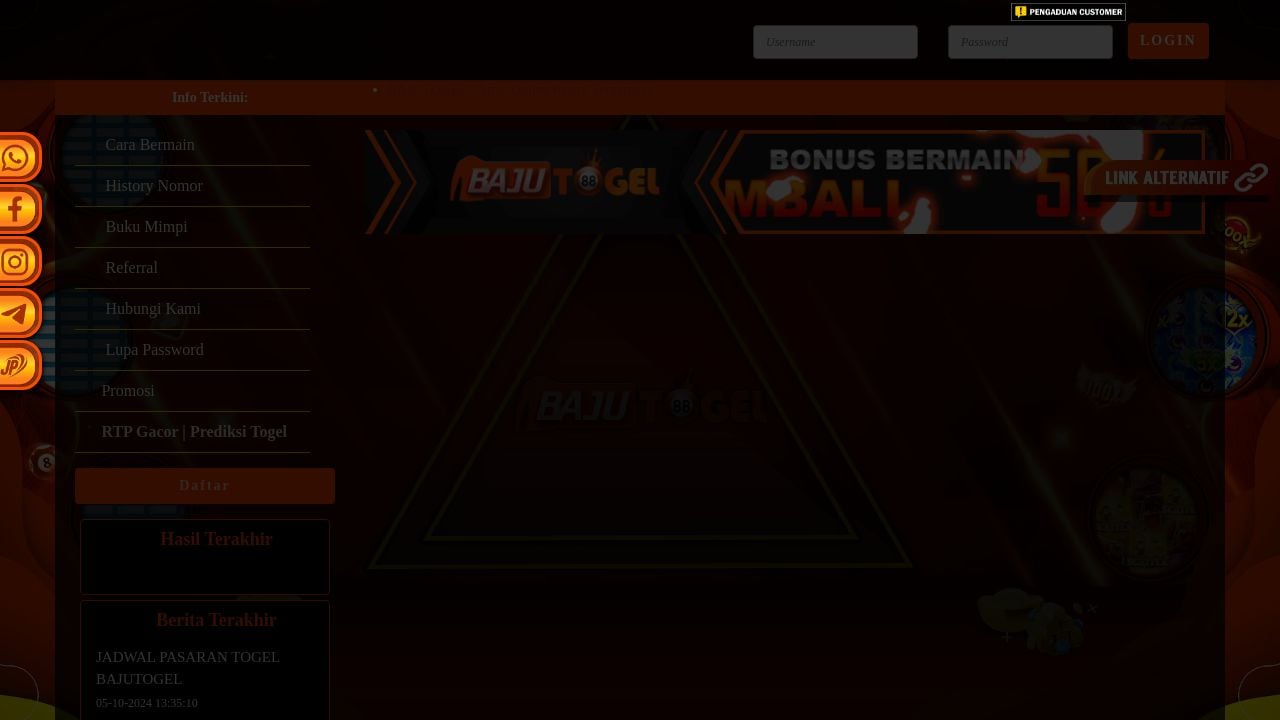 Screenshot of Bajusummer.com