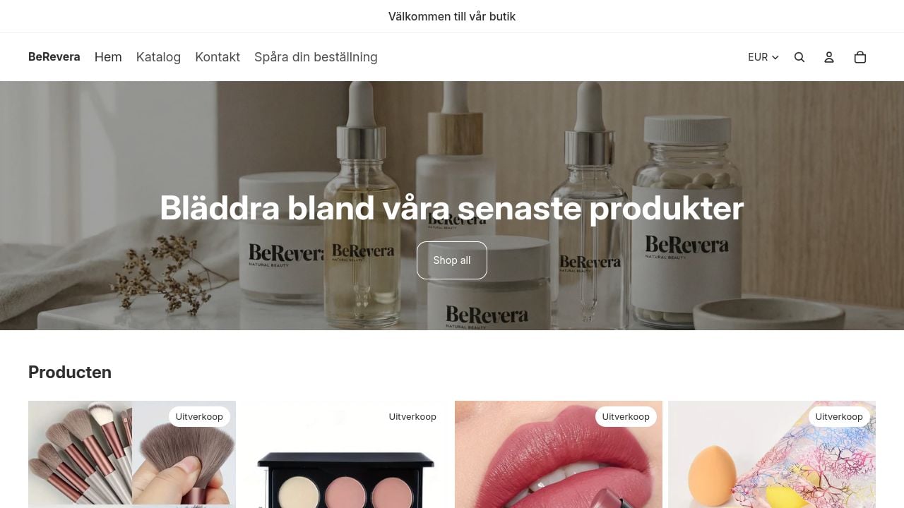 Screenshot of Berevera.com