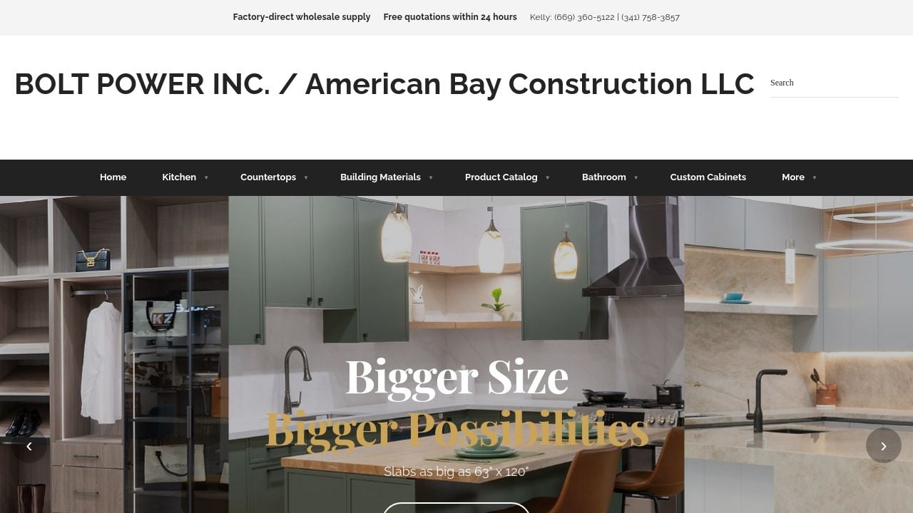 Screenshot of Bestcabinetfloor.com