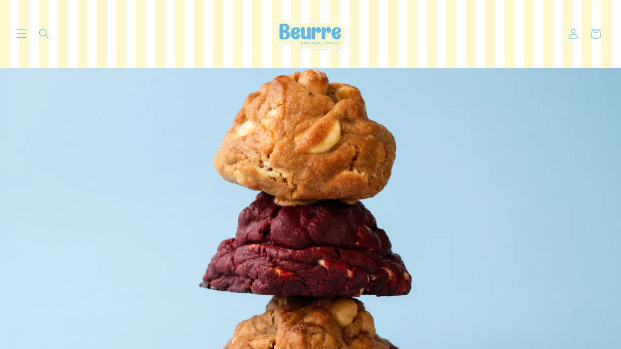 Screenshot of Beurrecookies.com
