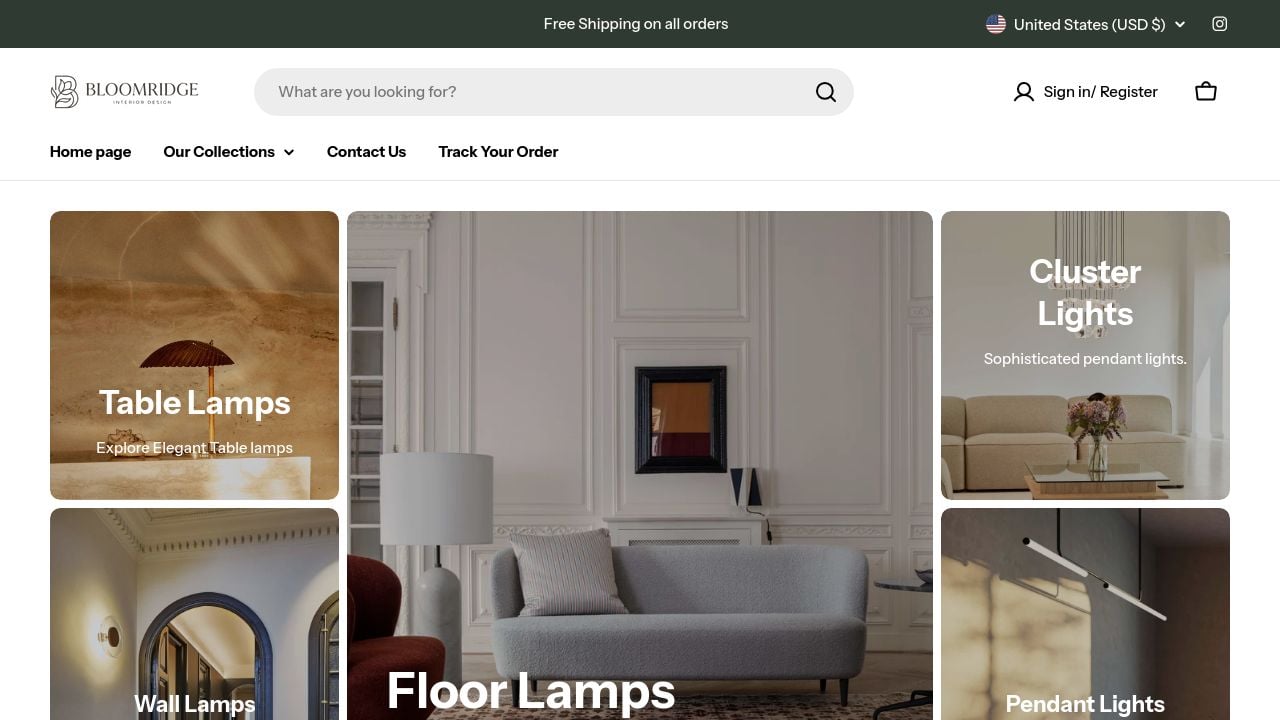 Screenshot of Bloomridgeco.com