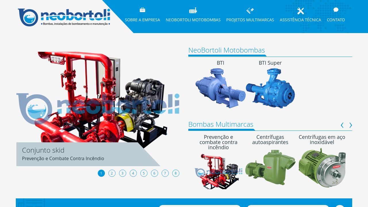 Screenshot of Bombasneobti.com.br