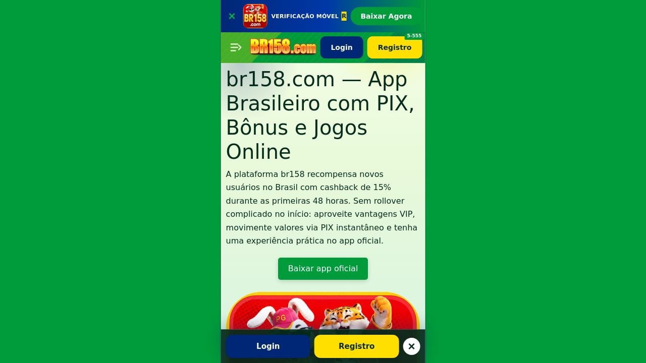 Screenshot of Br158.com.br