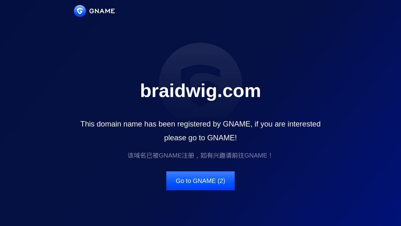 Screenshot of Braidwig.com