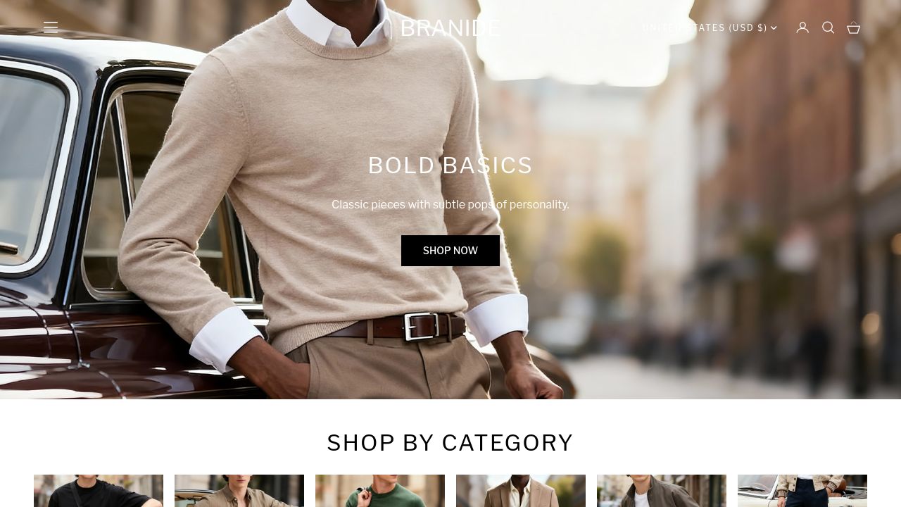 Screenshot of Branide.com