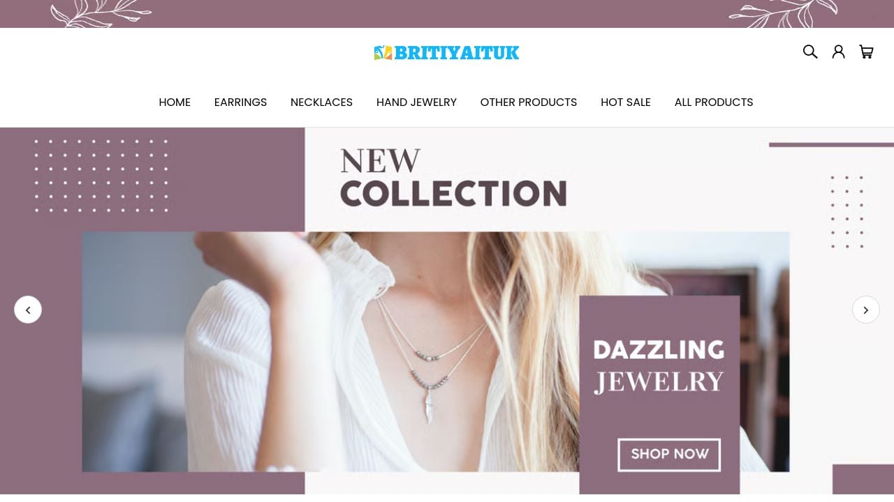 Screenshot of Britiyaituk.com