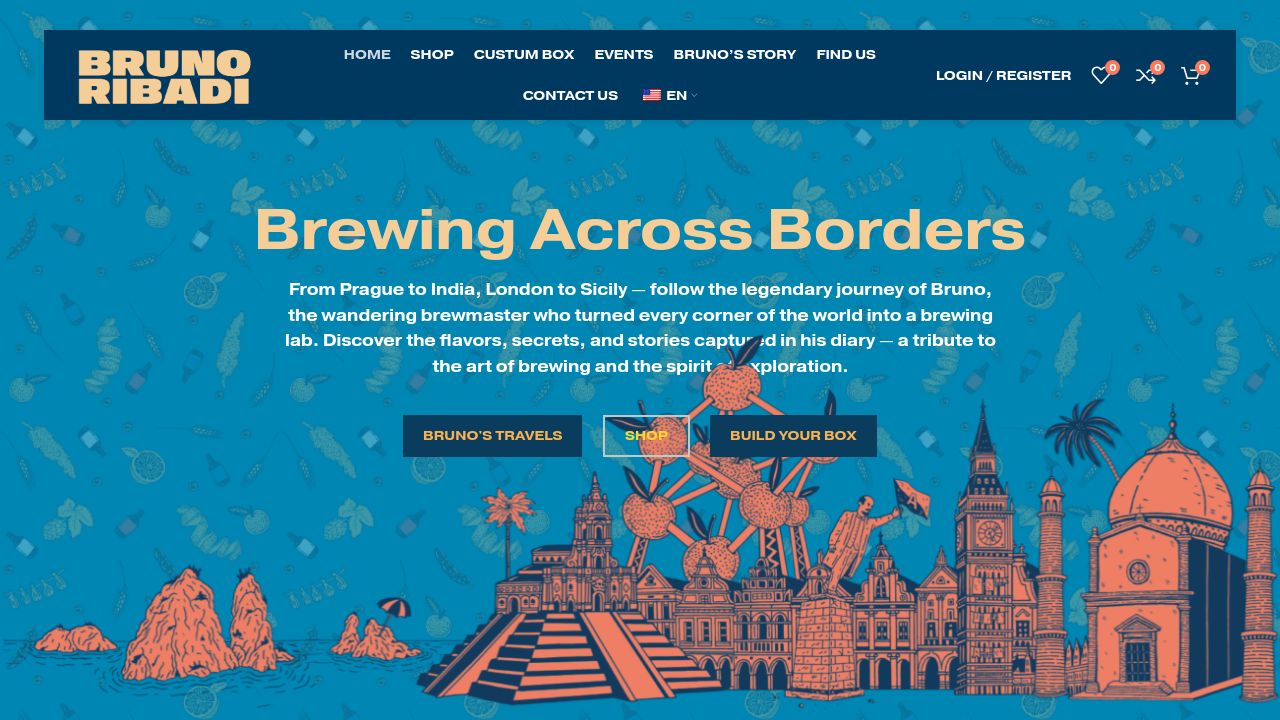 Screenshot of Brunoribadi.com