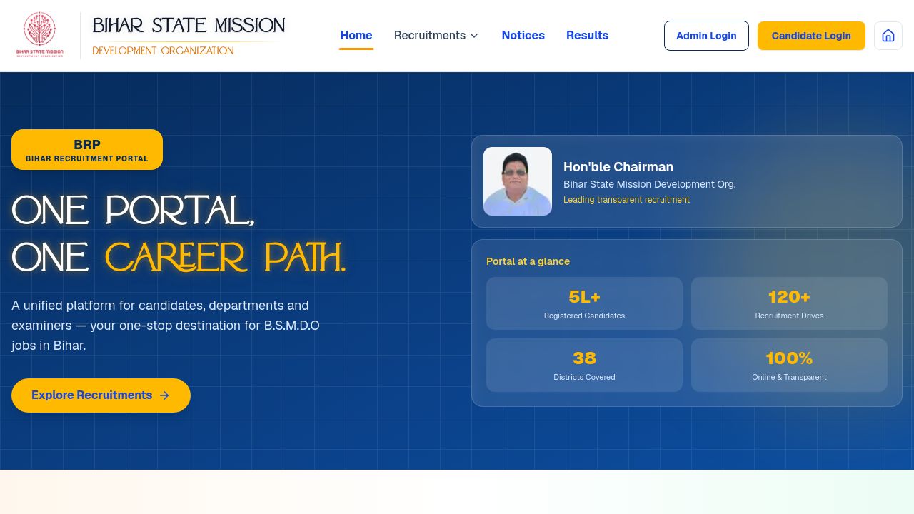Screenshot of Bsmdo.in