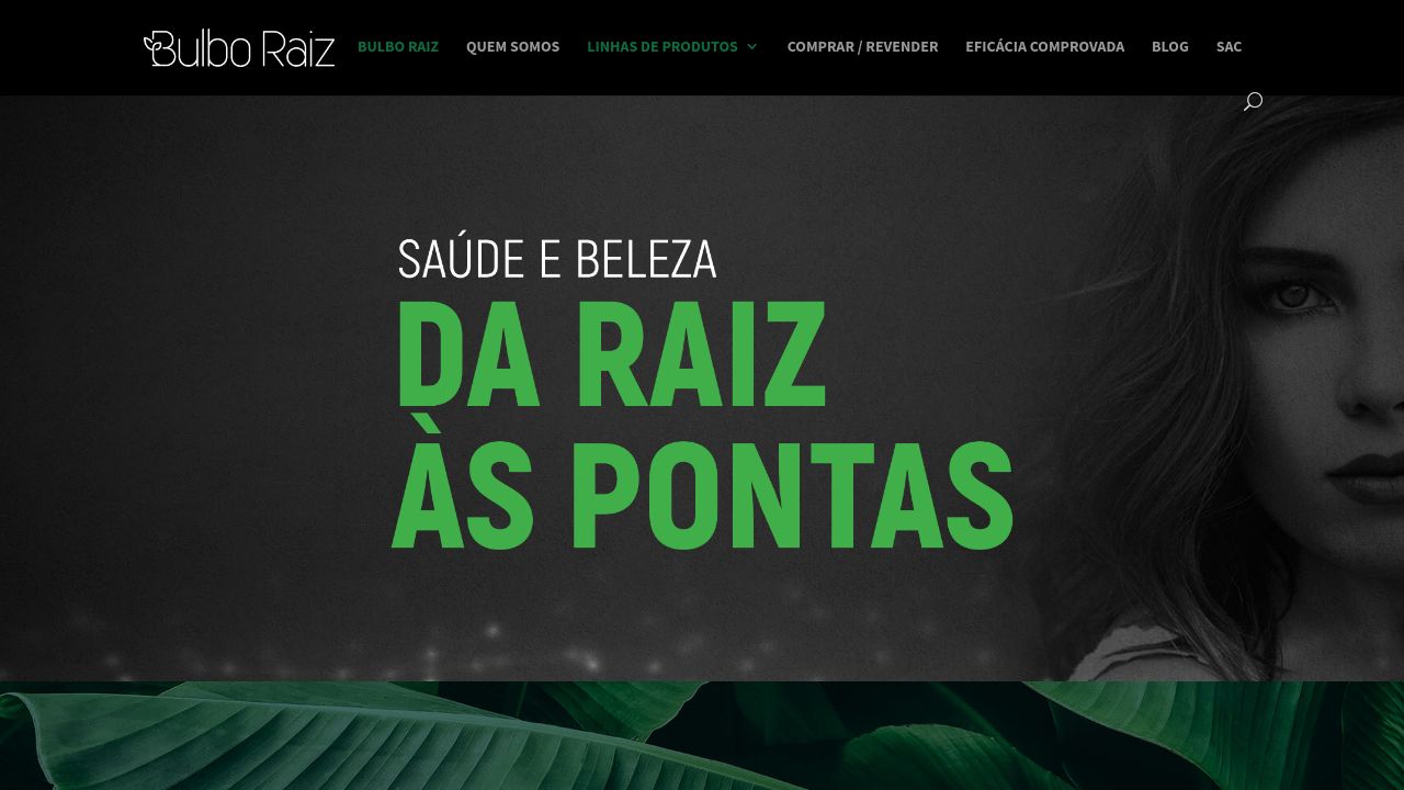 Screenshot of Bulboraiz.com.br
