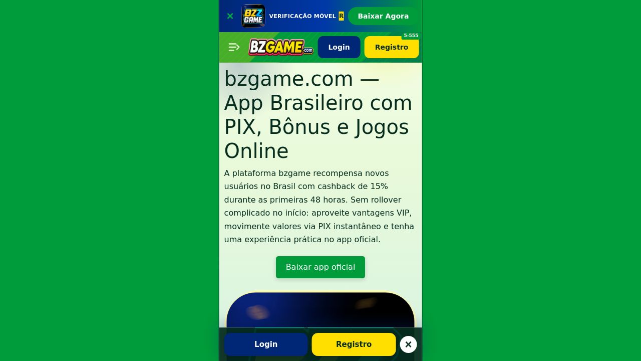 Screenshot of Bzgame.com.br