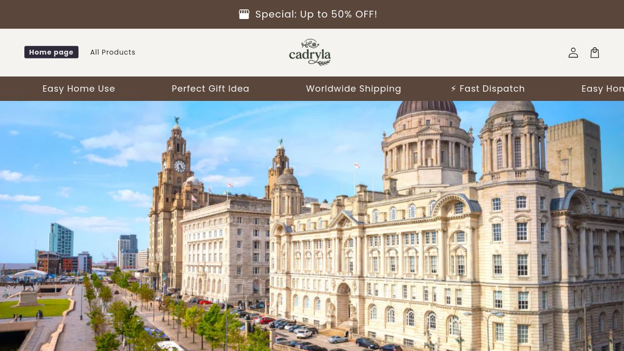 Screenshot of Cadryla.com