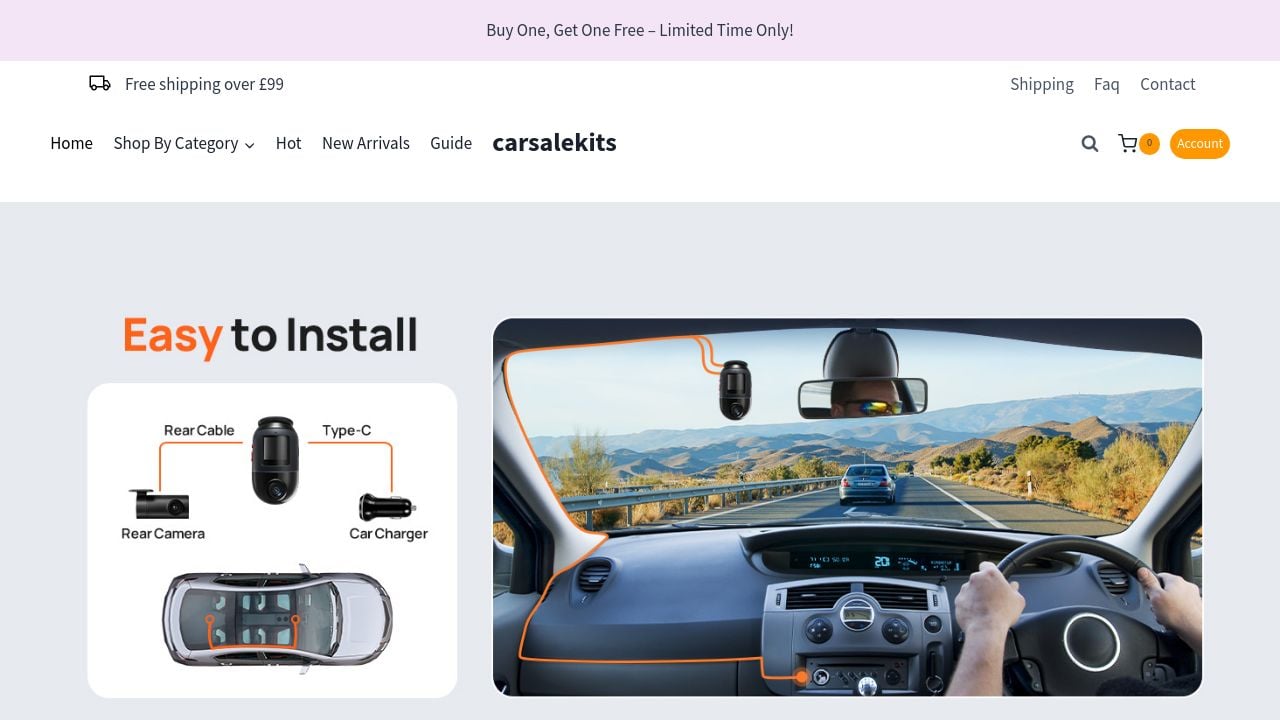 Screenshot of Carsalekits.co.uk