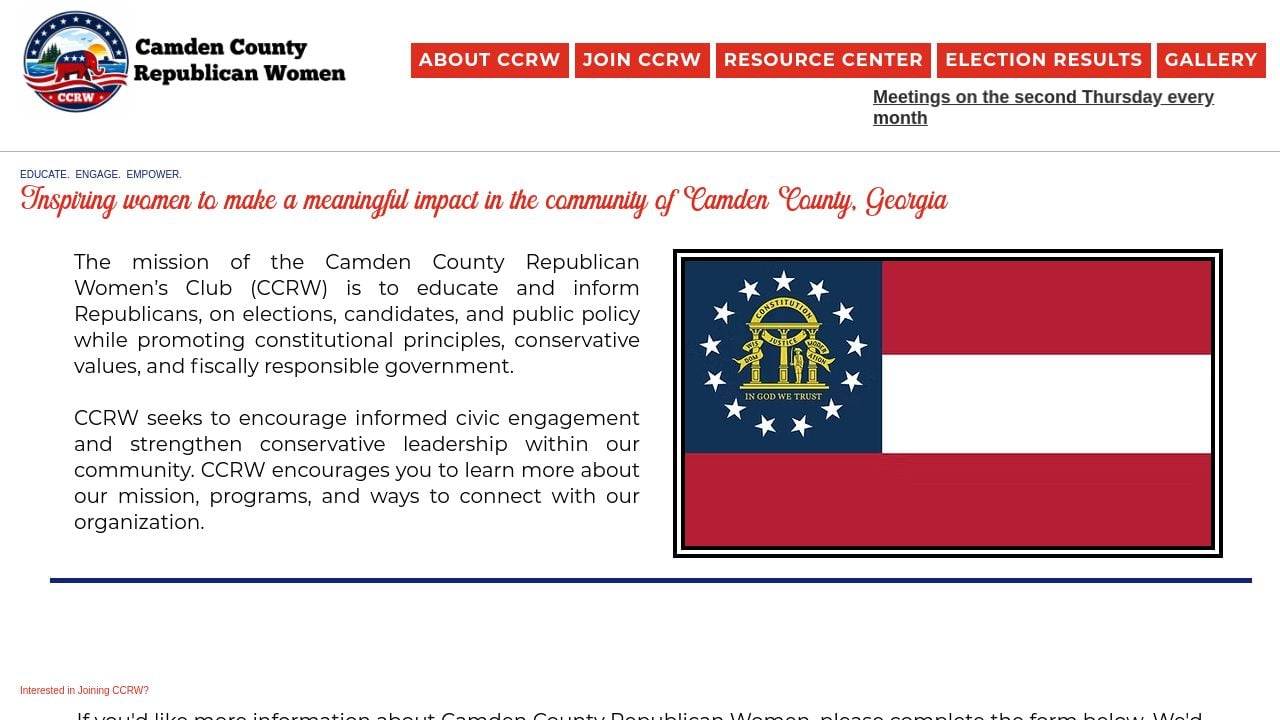Screenshot of Ccrw-inc.com